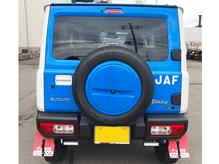 JAFレッカー車背面